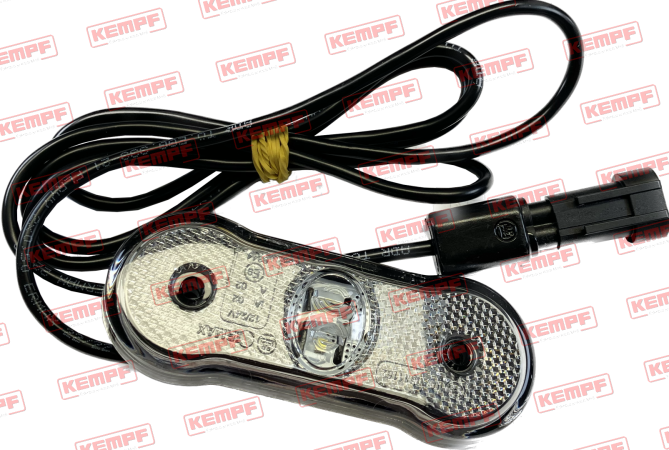 128104 Kempf Positionsleuchte LED weiß, 1500 mm Kabel, Super Seal